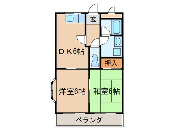 サンジェルマンの物件間取画像